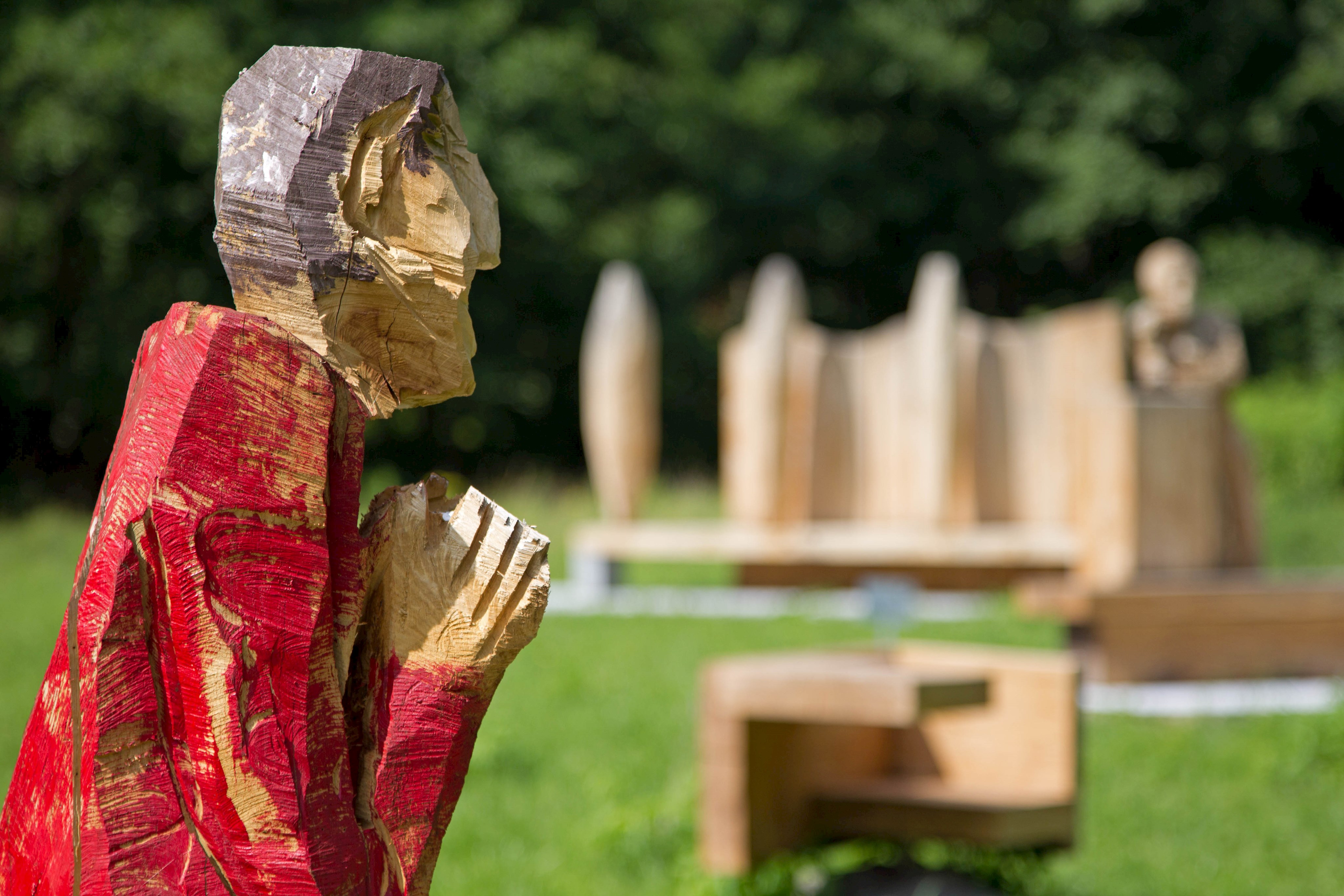 Labertal Nittendorf Skulpturenpark bei Eichhofen